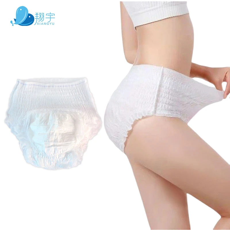 Adult Nappies Supplier All Sizes Disposable Soft Dry Surface Adult Pull Pants Pull up Diapers for Incontinence Person Manufacturer