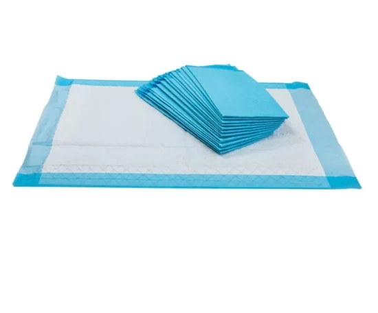 맞춤형 의료 기기 기저귀 무료 샘플 윤곽 의료 두꺼운 유기 면 요실금 일회용 침대 패드 도매 FDA/CE/ISO 제조 업체